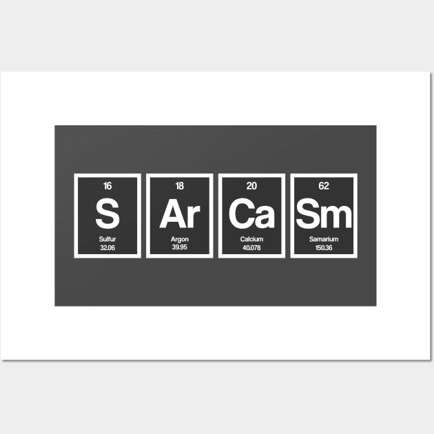 SARCASM Wall Art by Aries Custom Graphics